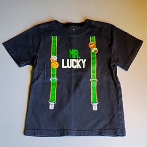 St. Patrick's Day Boys 5t Shirt, Mr. Lucky #eshopchicago #lucky #irish